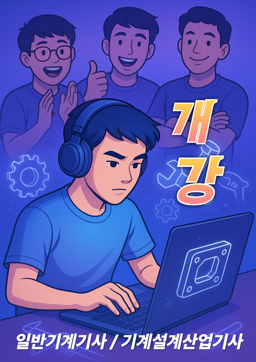 2025 2회 일반기계기사 기계설계산업기사 153cad 1