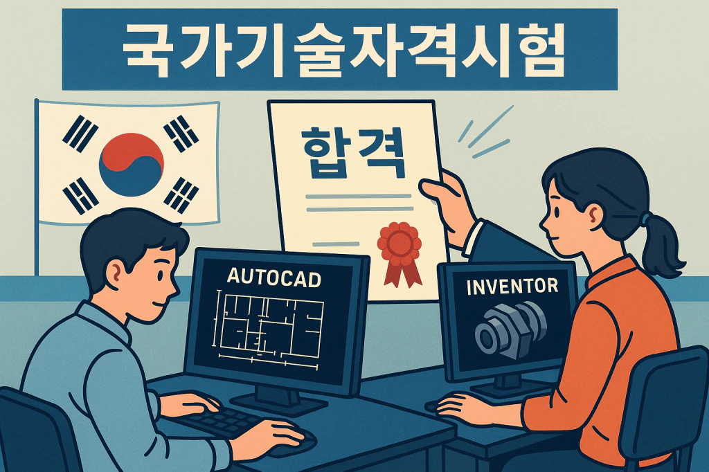 국가기술자격CAD 자격시험