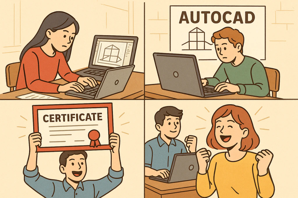 AutoCAD 자격 시험 (ATC / CAT)