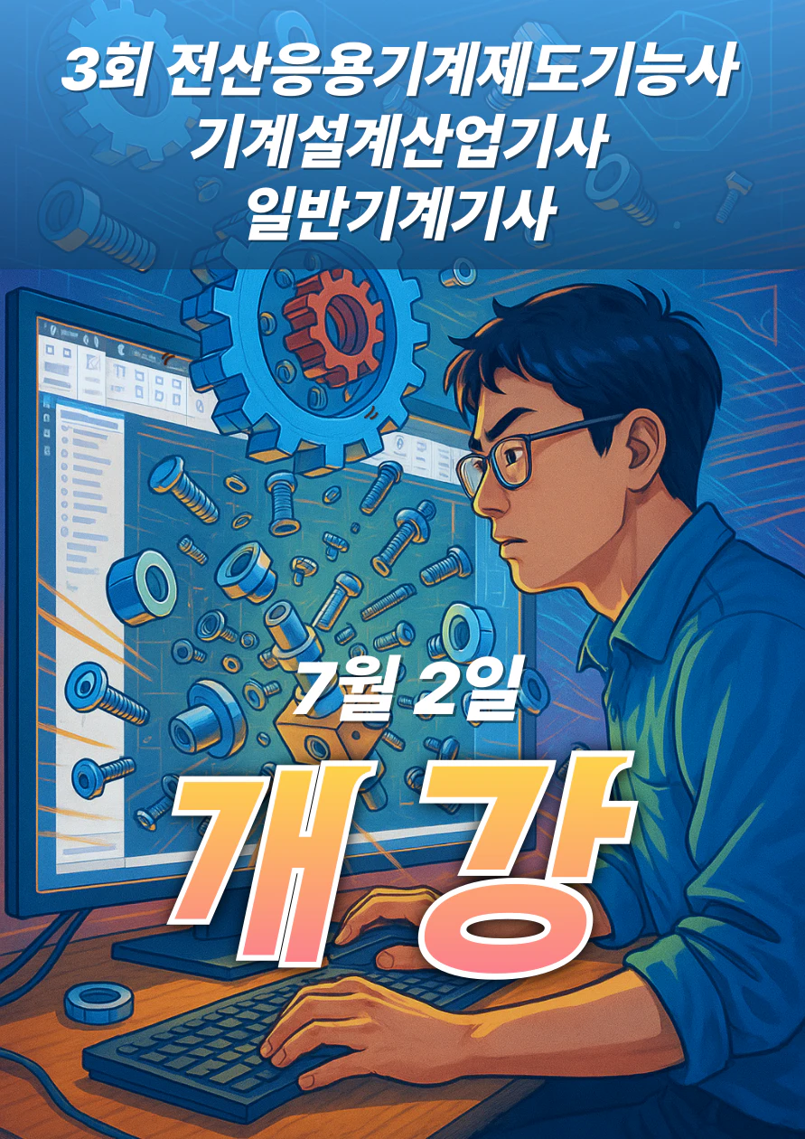 전산응용기계제도기능사 실기준비
